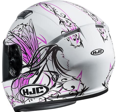 Casco Moto Integrale Hjc Cs Naviya Mc Bianco Rosa Vendita Online