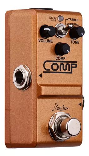 Nano Pedal Mini Compresor Guitarra Y Bajo Rowin Ln Cuotas Sin Inter S