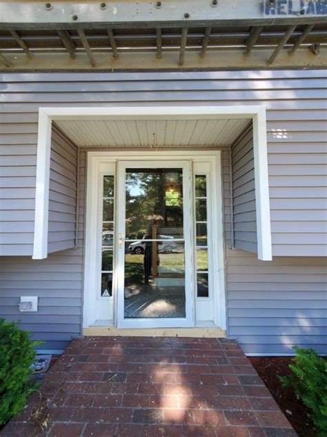 Vinyl Siding And Storm Door Installation Stoughton Ma