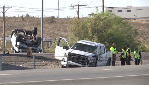 Fatal Crash Closes Westbound Lanes Of I 10 West At Anthony Ktsm 9 News