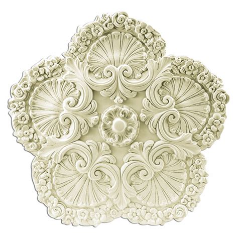 Купить потолочную розетку Fabello Decor R 340 из полиуретана