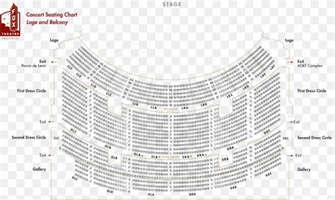 Fox Theatre Detroit Detailed Seating Chart | Brokeasshome.com