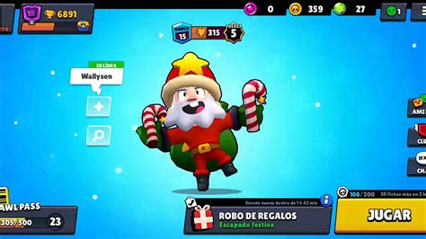 Dinamike Bailando Lucecitas Navide As Brawl Stars Youtube