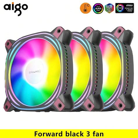 Aigo Aigo Z Computer Case Fan Reverse Ventoinha Pc Mm Rgb Fan