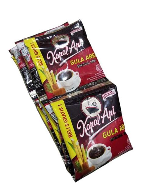 Kopi Kapal Api Special Mix Gula Aren 1 Renceng 10 Sachet Lazada