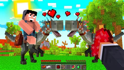 Casal De Achillobator No Minecraft Homem Das Cavernas Ep 45 Youtube