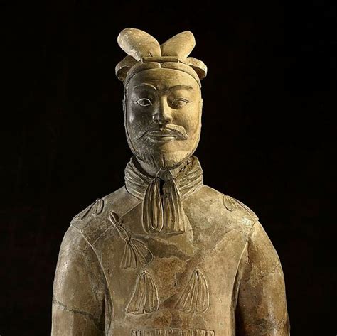 Armoured General 铠甲将军俑 Qin Dynasty 221207 Bce Earthenware 1960 Cm