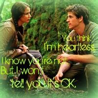 Gale & Katniss Quote - The Hunger Games Icon (24369396) - Fanpop