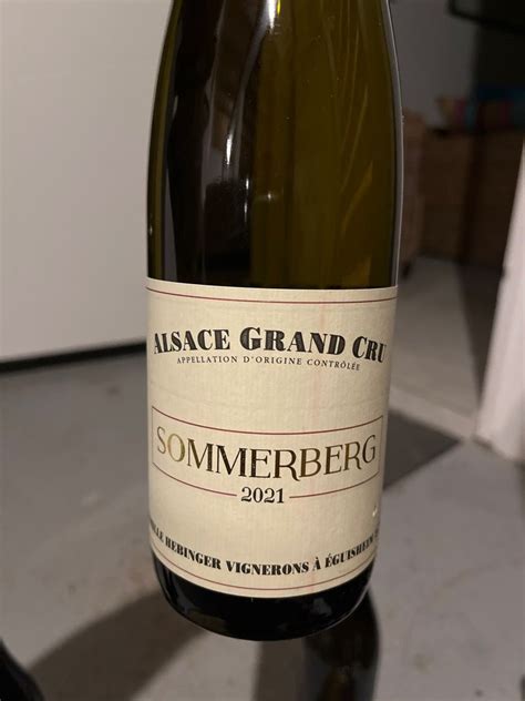 Famille Hebinger Riesling Sommerberg France Alsace Alsace Grand