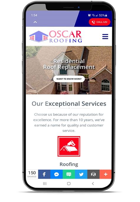 Roofing Website Design | Indy Web Design