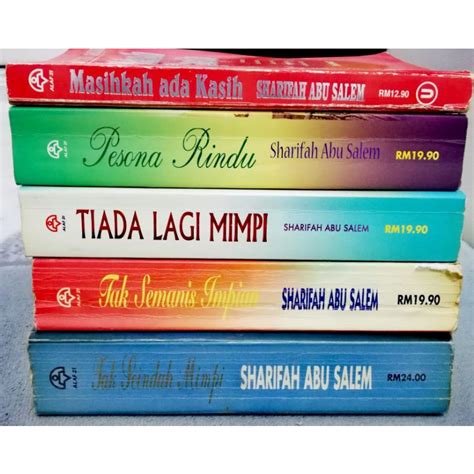 Novel Melayu Preloved Sharifah Abu Salem Shopee Malaysia