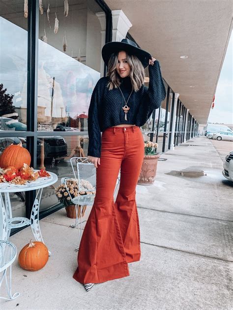 Oh So Autumn Bell Bottoms 70s Inspired Fashion Southern Outfits