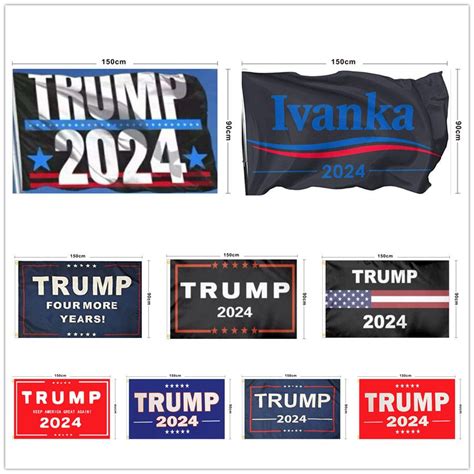 2021 Trump Flag 2024 Hanging 90 150cm Trump Keep America Great Banners