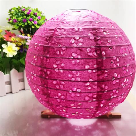 1" 25 см белый круглый Японский Китайский бумажный фонарь шар Luminaria ...