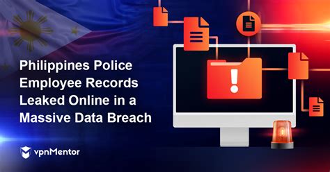 Philippines Police Employee Records Leaked Online In A Massive Data Breach