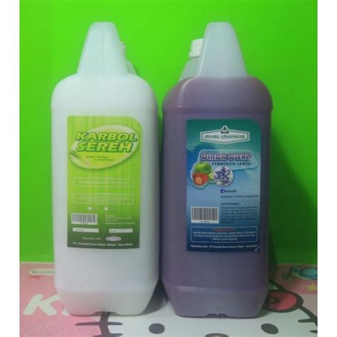 Jual Pembersih Lantai Dinda Chemical Super Clean L Shopee Indonesia