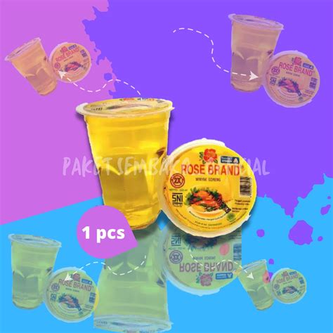 Jual Minyak Goreng Cup Rose Brand 220 Ml Shopee Indonesia