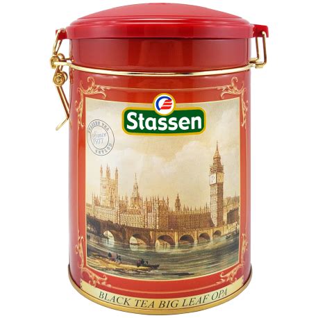 STASSEN Big Leaf OPA Puszka 300 G Basilur Tea Sklep Internetowy