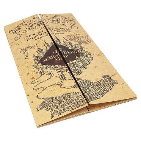 Harry Potter Marauders Map Hogwarts Map Harry Potter Party Etsy Harry