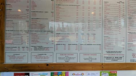 Menu At Casse Cro Te La Fringale Restaurant Lac Etchemin Qc