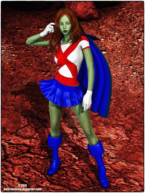 Miss Martian by tiangtam on DeviantArt