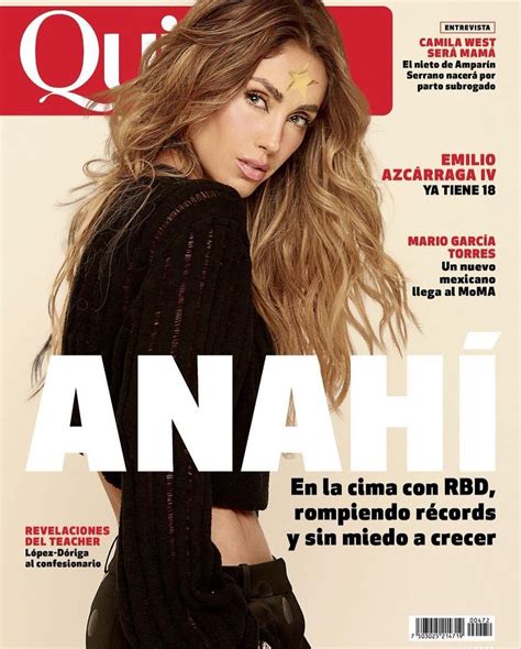 RBD Ecuador On Twitter Anahi Engalana La Portada De Mayo De La