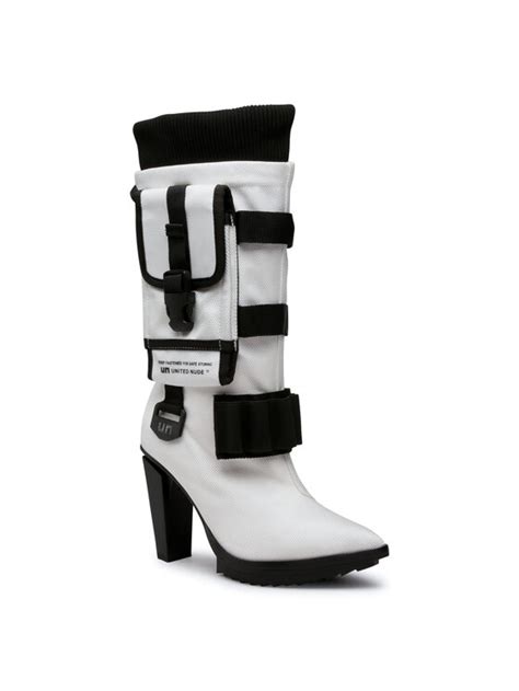 United Nude Ботуши Pocket Lev 10592143125 Бял Modivo bg