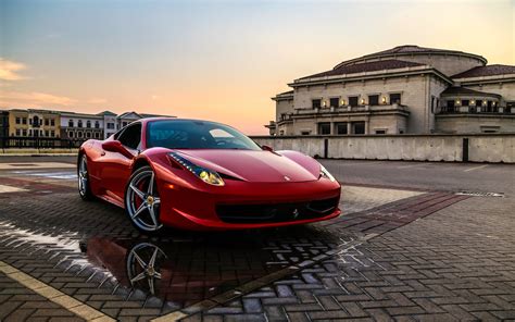 2880x1800 Red Ferrari Macbook Pro Retina Hd 4k Wallpapersimages