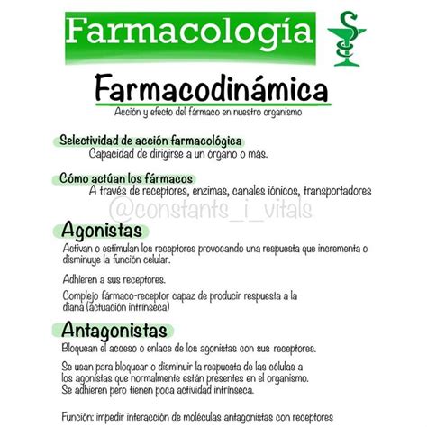 Pin de Andrea Otero en Farmacología Concepto de enfermeria