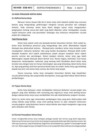 2 ASAS PENULISAN KERTAS KERJA Docx