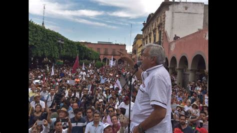 AMLO Pide Voto Parejo En Celaya Ese Antiguo Enclave Panista Donde La