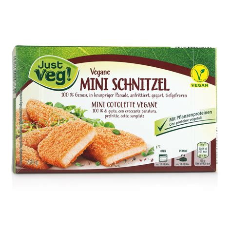 JUST VEG Veganes Wonder Sortiment Vegane Mini Schnitzel HOFER