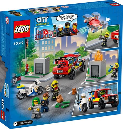 LEGO City Brandweer Politie Achtervolging 60319 Uw Speelgoed En