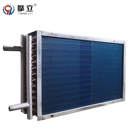 Copper Fin Coiled Aluminium Tube Heat Exchanger Condenser China