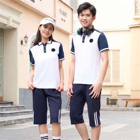 SU-080 new school uniformPOLO set cotton with spandex material – Chinee ...