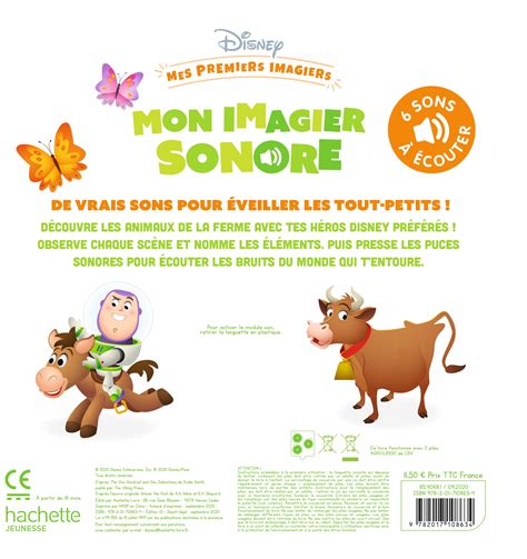 DISNEY BABY Mes Premiers Imagiers Mon Imagier Sonore La Ferme