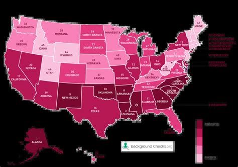 The Most Sexually Diseased States In The U S Vivid Maps