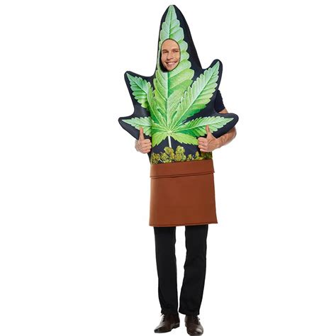 New Arrival Funny Potted Plant Costume For Adult Unisex Plant Cosplay