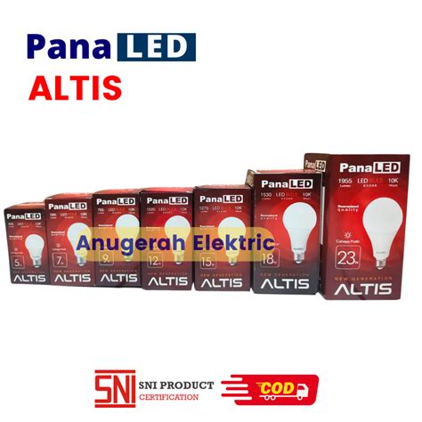 Jual Panaled Altis W W W W W W W Garansi Lampu Led Bulb