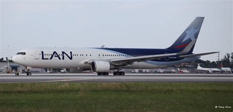 Boeing 767 300 CC BJA LAN At MIA On The Evening Of The 7 Flickr