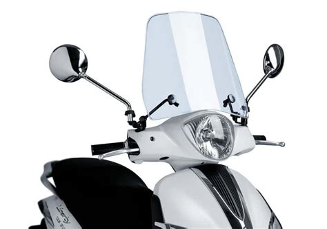 C Pula Puig Urban Ahumado O Transparente Para Moto Piaggio Liberty