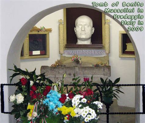 Benito Mussolini historical sites in Italy - 2009