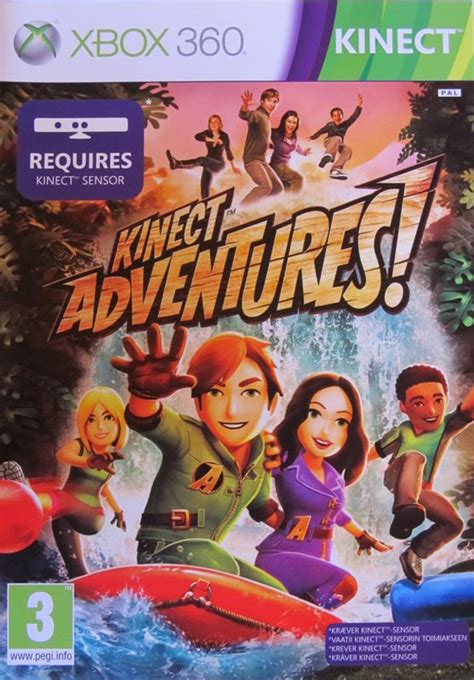 Kinect Adventures Cover Or Packaging Material Mobygames