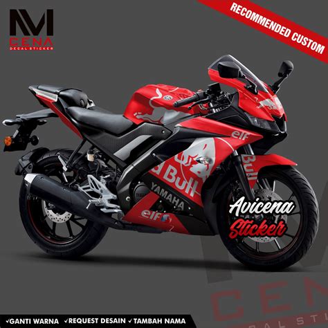 Sticker Decal R V Full Body Decal Sticker Yamaha R V Striping R