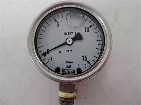 Wika En Pressure Gauge Catalogue Catalog Library