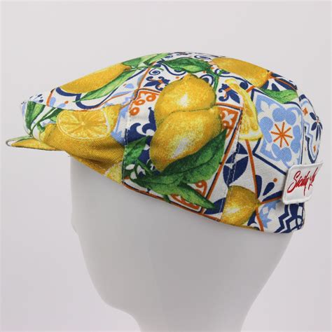 Cotton Sicilian Coppola Hat Sicily Lover