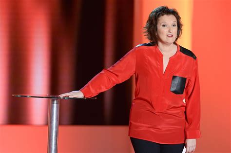 Photo Anne Roumanoff lors de l enregistrement de l émission Vivement