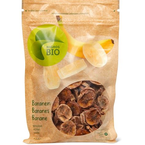 Migros Bio Bananen Getrocknet Migros