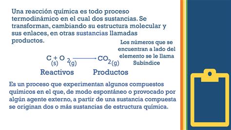 SOLUTION Explicaci N De Las Reacciones Qu Micas Colegio De Bachilleres