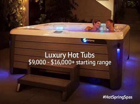 How Much Does A Hot Tub Cost Hot Spring Spas